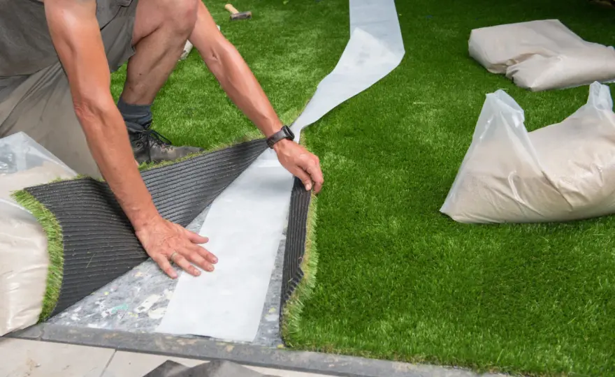 Kunstrasen verlegen - So gelingt der perfekte Unterbau