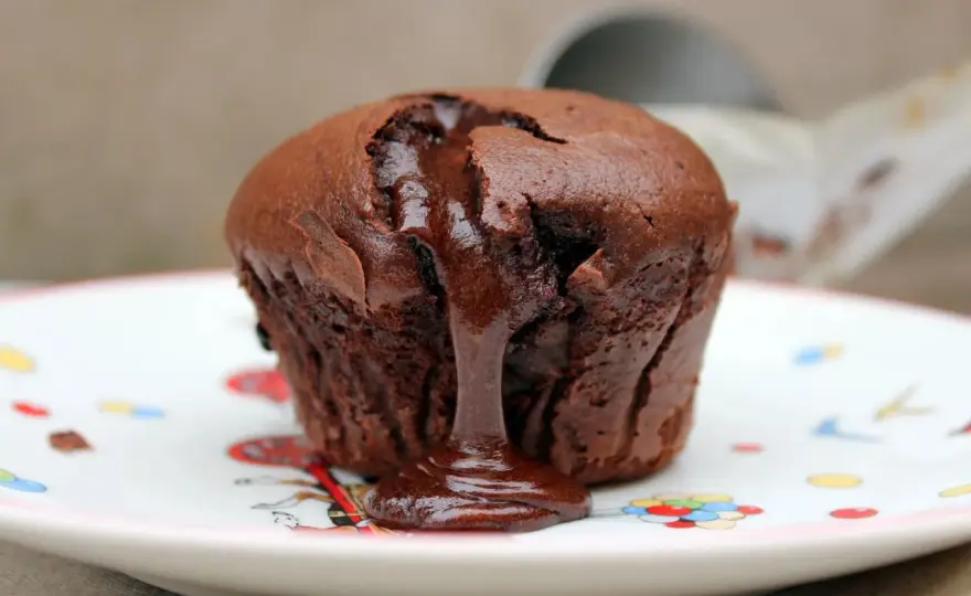 Coulant de chocolate con centro líquido sin fallos