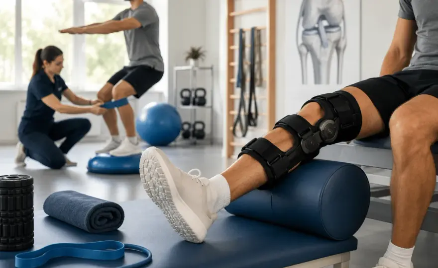 Zerwanie czworogłowego - Operacja, rehabilitacja i powrót do sportu