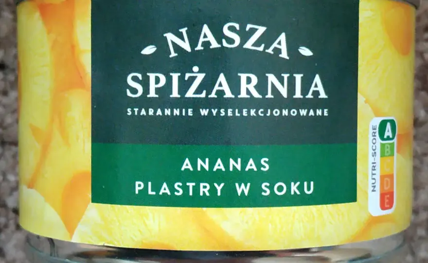 Dokładna kaloryczność ananasa z puszki - wartości odżywcze w różnych syropach