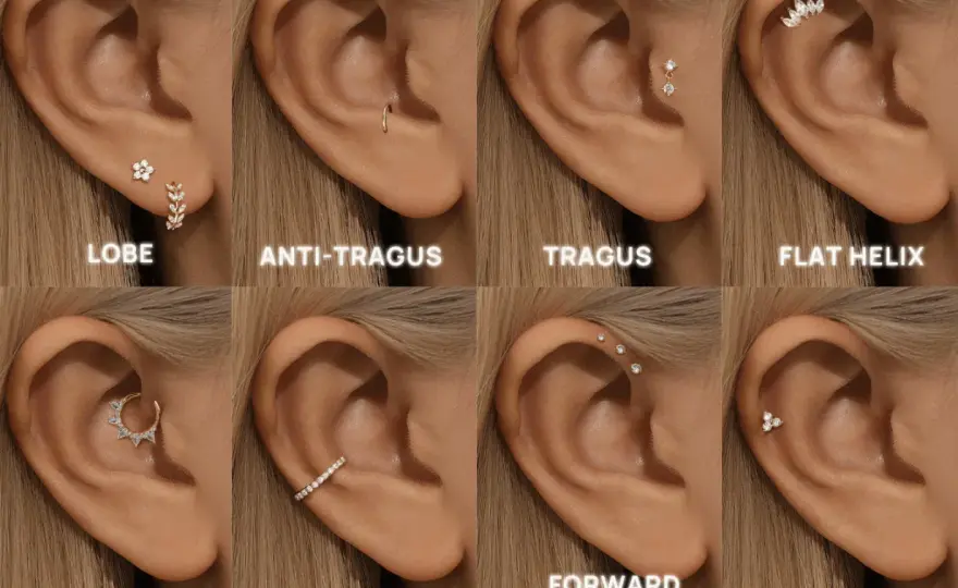 Przekłucia ucha - Helix, Conch, Tragus: Wybierz idealne!