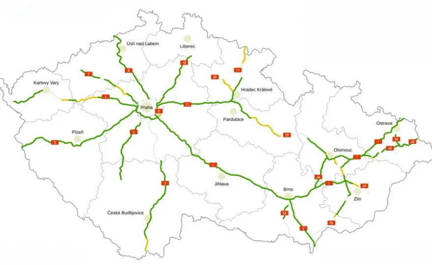 Które drogi w Czechach są płatne - Sprawdź listę i uniknij mandatu