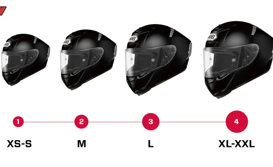 Peso del casco de moto - cómo elegir el que menos cansa