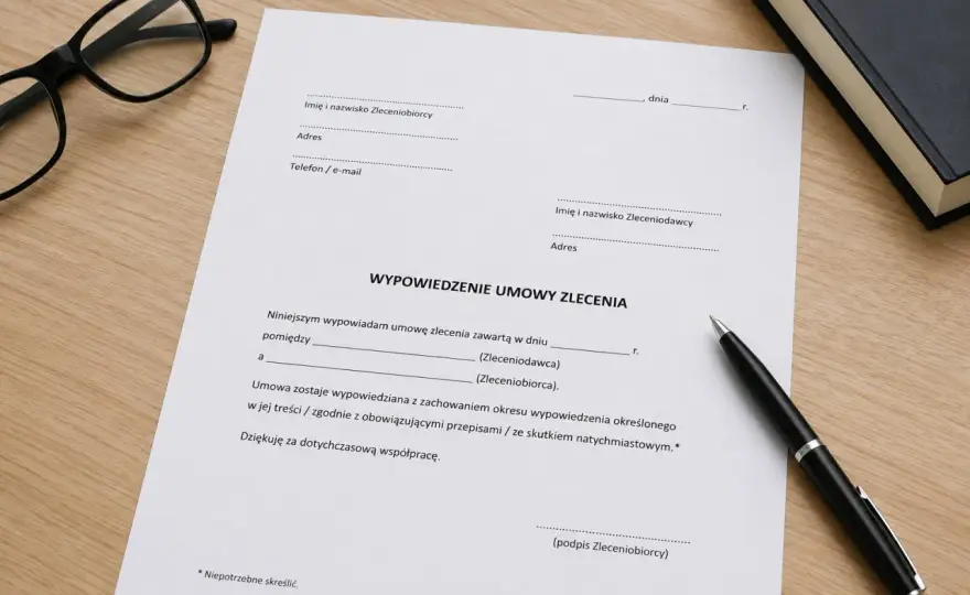 Wypowiedzenie umowy zlecenia - Jak to zrobić dobrze?
