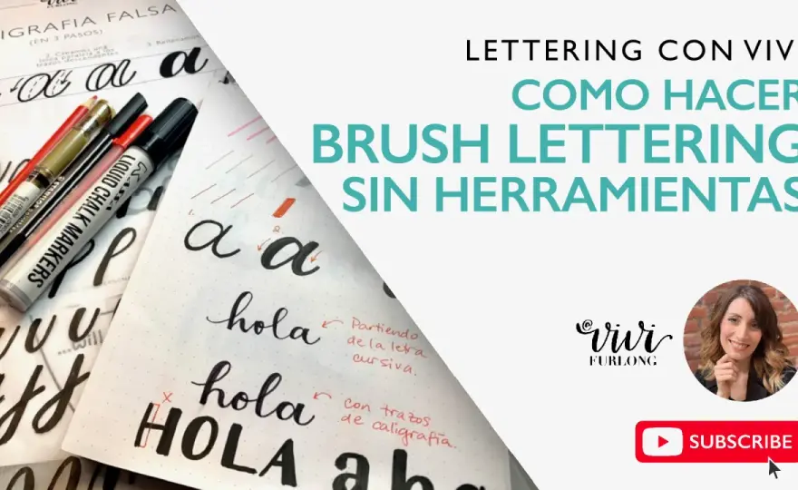 Ejercicios para aprender a hacer lettering sin frustrarte