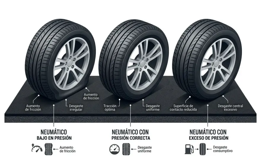 Presión neumáticos BMW Serie 1 - ¿Cuál es la correcta?