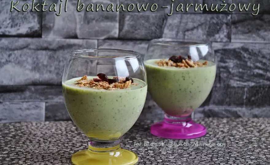 Koktajl jarmuż banan jogurt: przepis na zdrowie bez goryczki