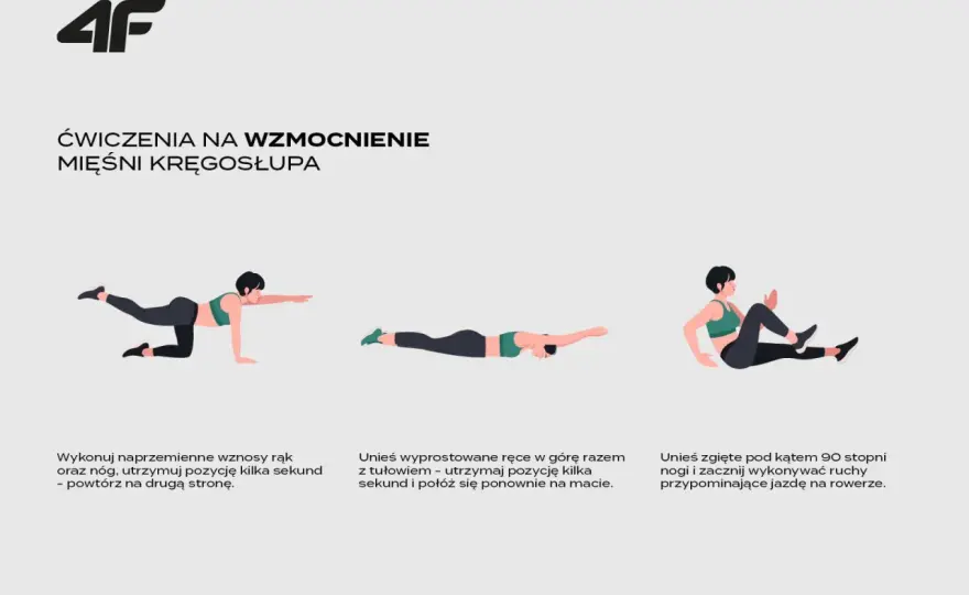 Ćwiczenia na kręgosłup - prosty plan na spokojniejsze plecy