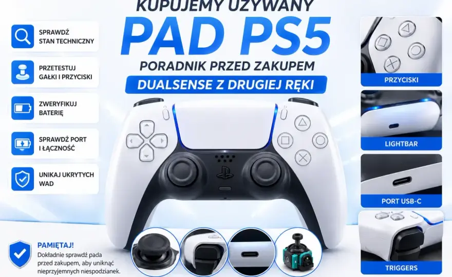 Naprawa DualSense - Kiedy warto, a kiedy kupić nowy pad?