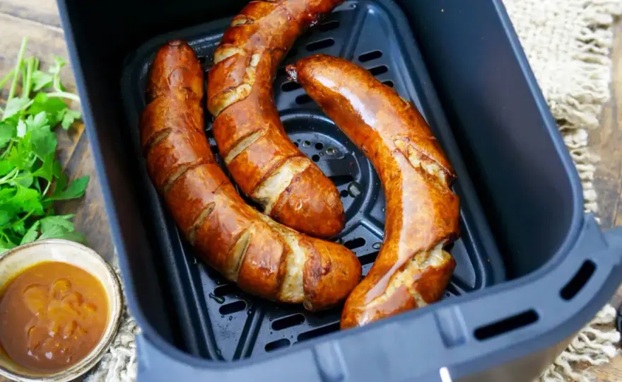 Bratwurst in der Friteuse - So wird sie perfekt!