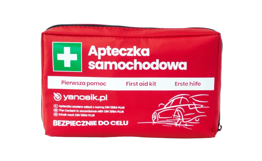 Apteczka za granicą: Obowiązek, DIN 13164 i uniknij mandatu!