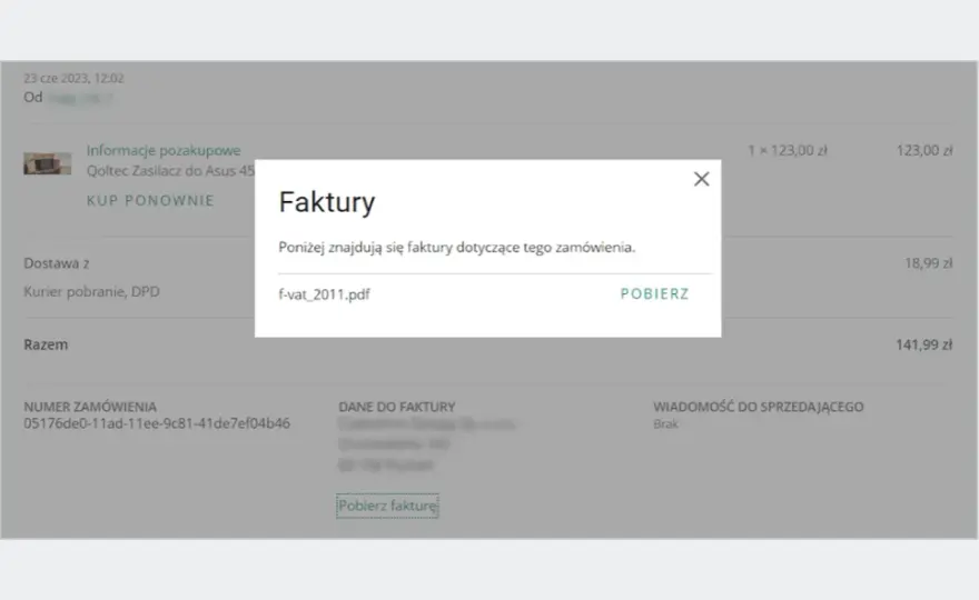Jak pobrać fakturę z Allegro? Wszystkie ścieżki (firma i prywatnie)