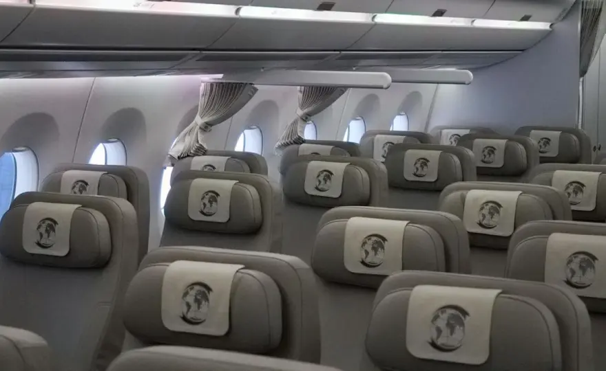 Kanzlerflugzeug innen erklärt - warum es mehr Büro als Luxus ist
