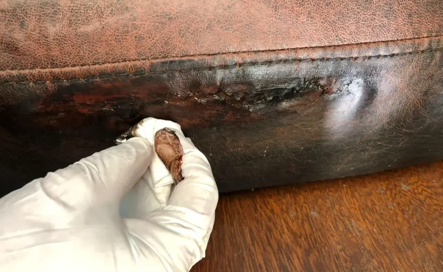 Naprawa skórzanej kanapy: DIY czy fachowiec? Poradnik i koszty