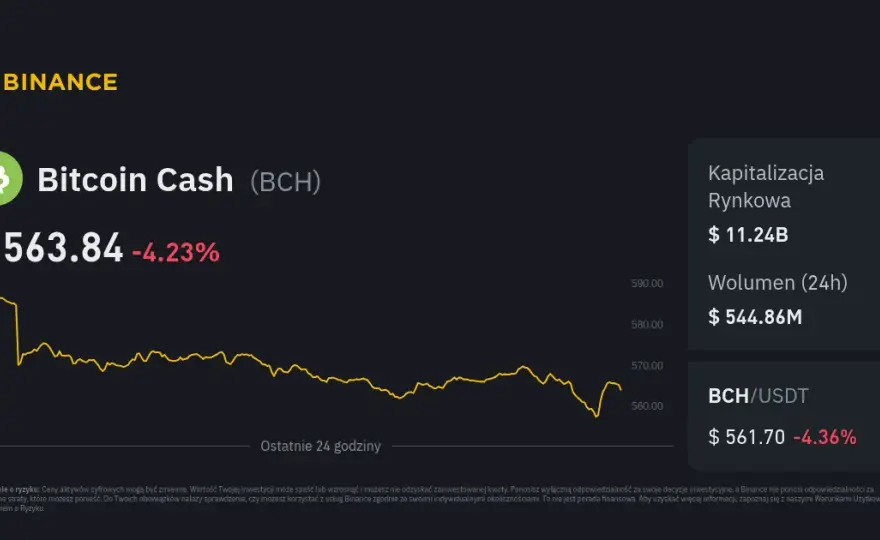 Kurs Bitcoin Cash na BitBay: Jak zmienia się cena Bitcoin Cash?