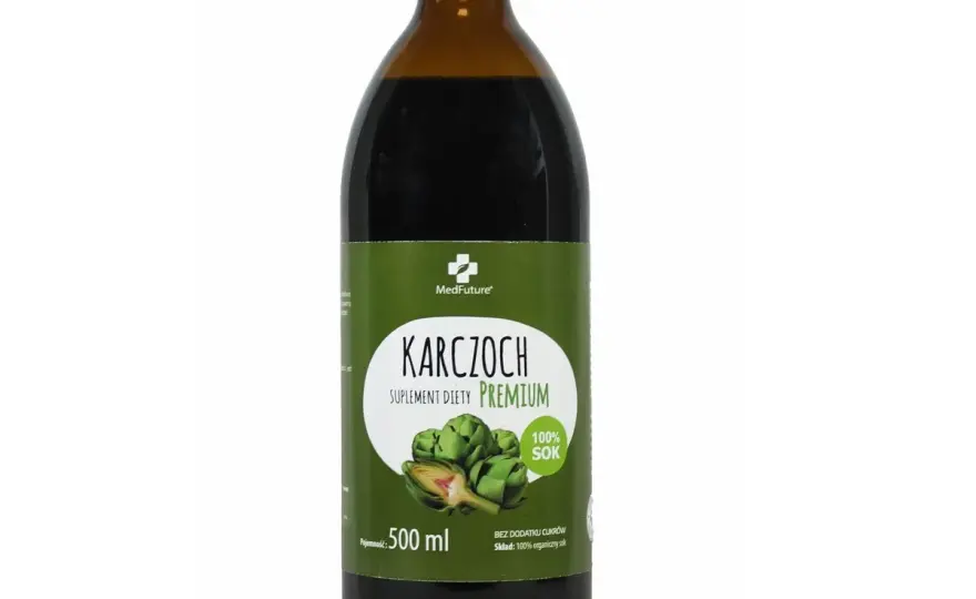 Sok z karczocha: naturalne wsparcie dla wątroby, trawienia i cholesterolu