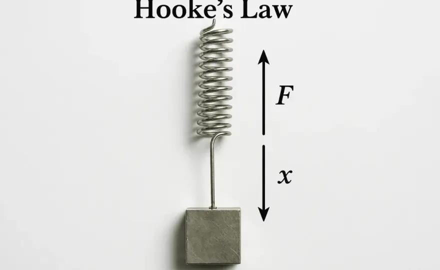 Loi de Hooke - Maîtrisez F=-kΔℓ et évitez les erreurs!
