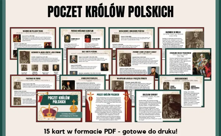 Królowie Polski - Pełna lista, chronologia i sporne nazwiska