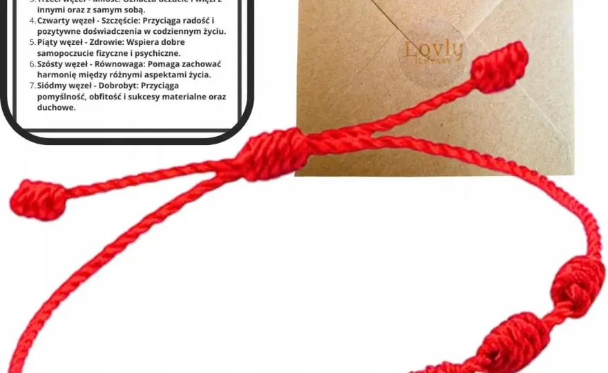 Czerwony sznurek: znaczenie, pochodzenie i jak nosić amulet ochronny?