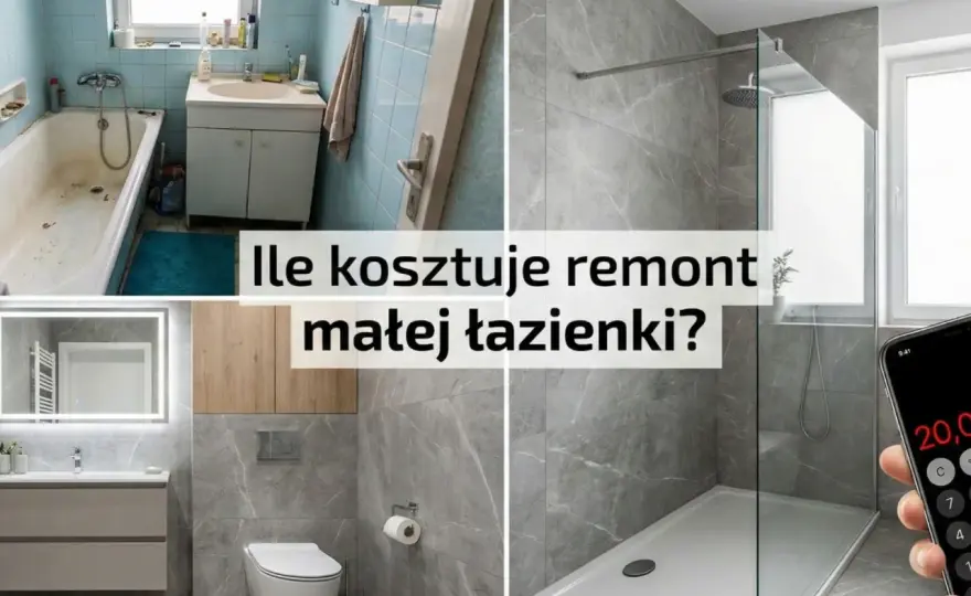 Remont łazienki 5m2 - koszty robocizny i jak zaoszczędzić?