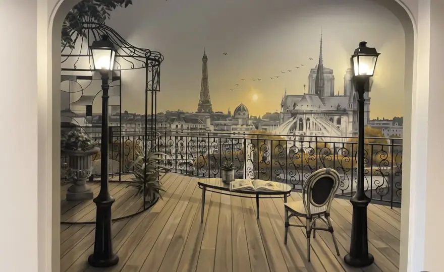 Trompe-l'œil - L'art de l'illusion murale réussie