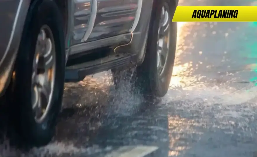 Aquaplaning - cómo reducir el riesgo en lluvia