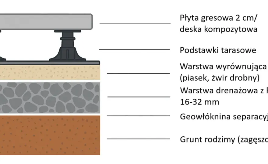 Jaki żwir pod taras? Wybierz kruszywo na stabilną podbudowę!