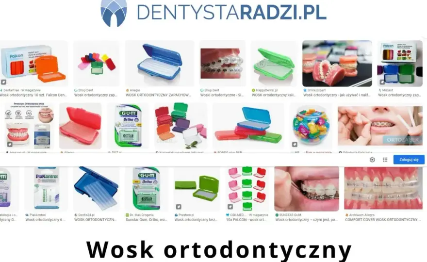 Wosk na aparat ortodontyczny - jak go używać? Poradnik!