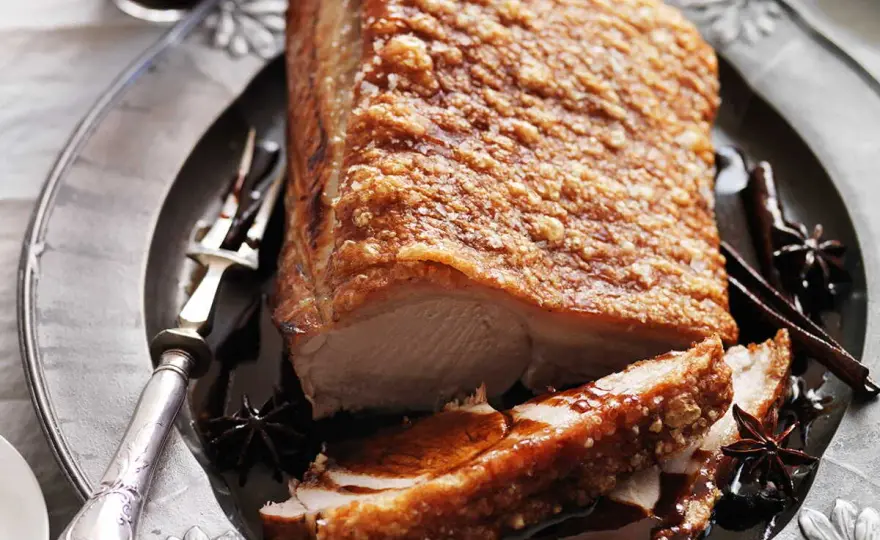 Poitrine de porc croustillante - Le secret d'une peau parfaite