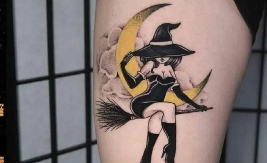 Tatuaż czarownica - symbolika, style, znaczenie. Wybierz swój!