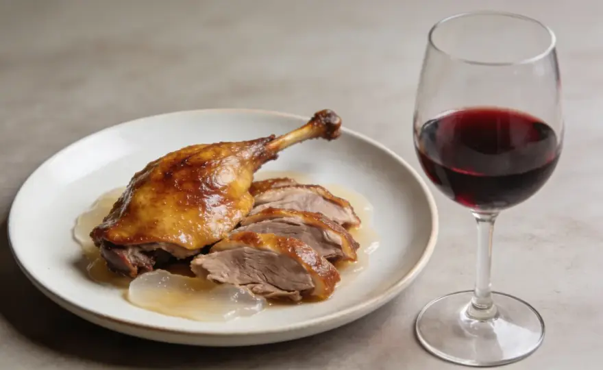 Vin rouge et canard - L'accord parfait existe-t-il ?