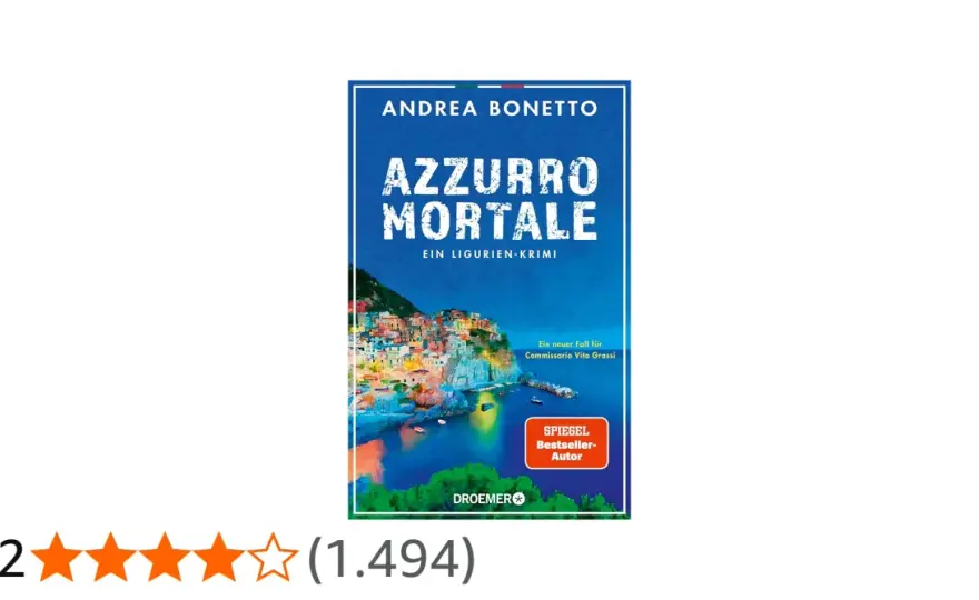 Azzurro mortale - Band 2 der Commissario-Grassi-Reihe im Blick