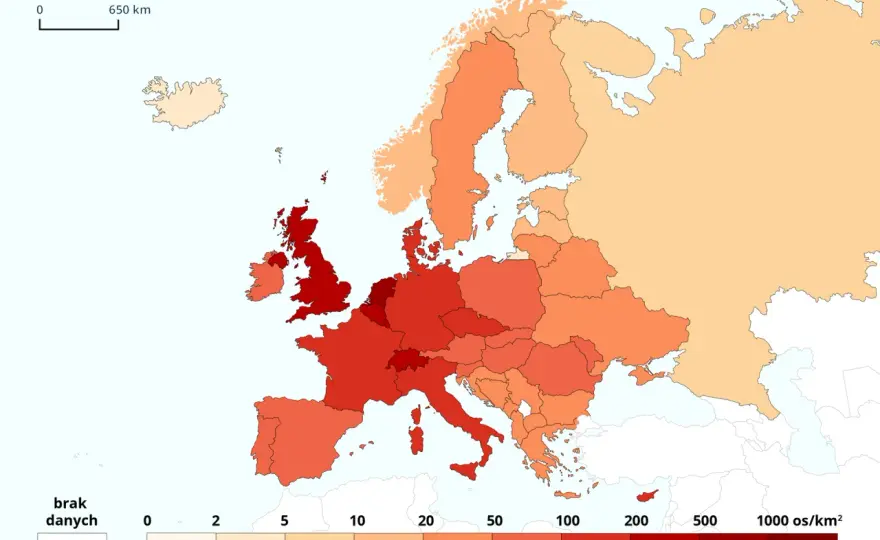 Powierzchnia Europy - Dlaczego liczby się różnią?