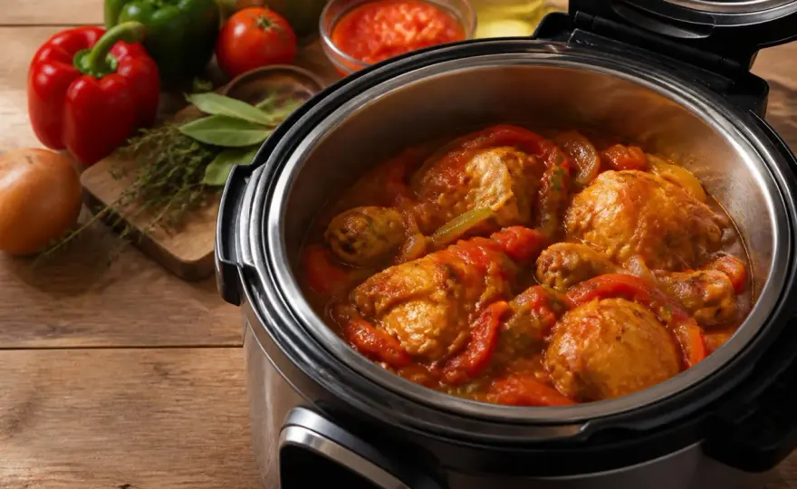 Poulet basquaise Cookeo - Le secret d'une sauce parfaite