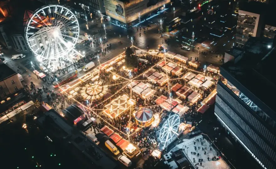 Jarmark Bożonarodzeniowy Katowice - Plan bez chaosu
