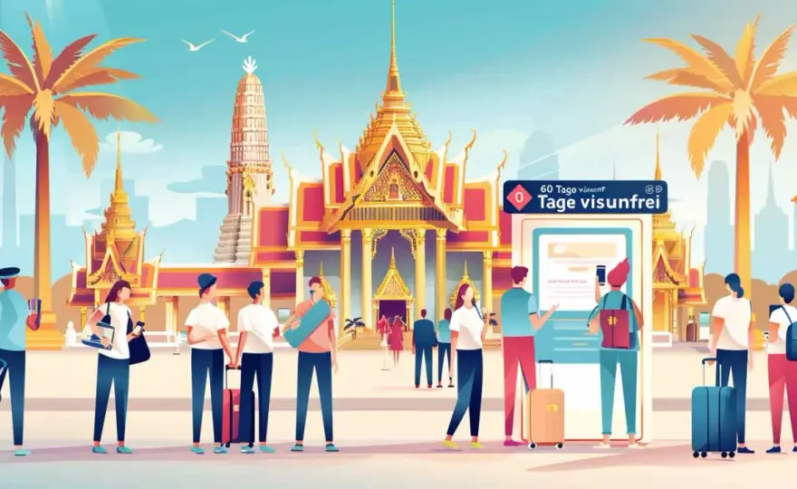 Thailand Visum - Einreise, TDAC und 60 Tage richtig planen