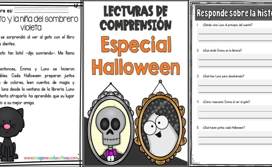 Lectura de Halloween - Mejora la comprensión lectora en clase