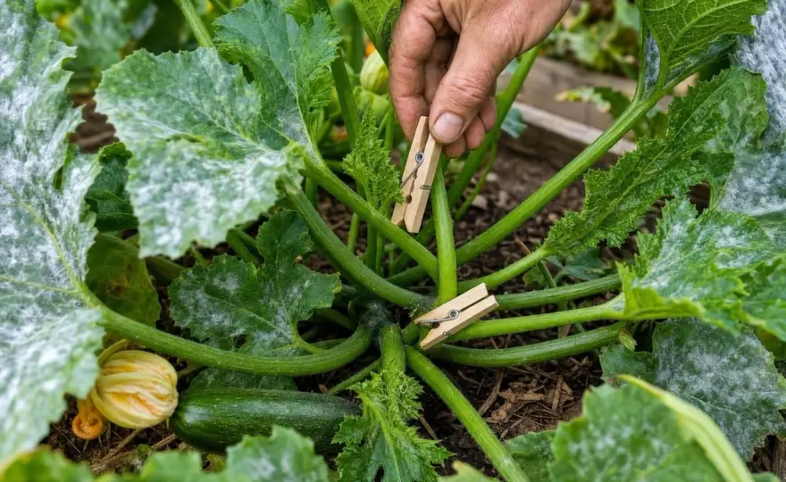 Oïdium courgette - Sauvez vos récoltes, passez à l'action !