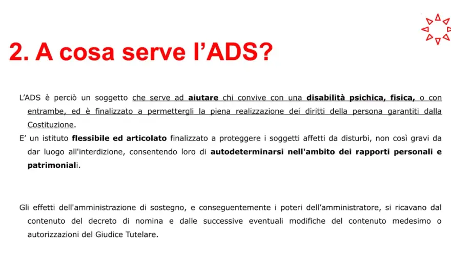 Amministrazione di sostegno - Guida completa: poteri e limiti