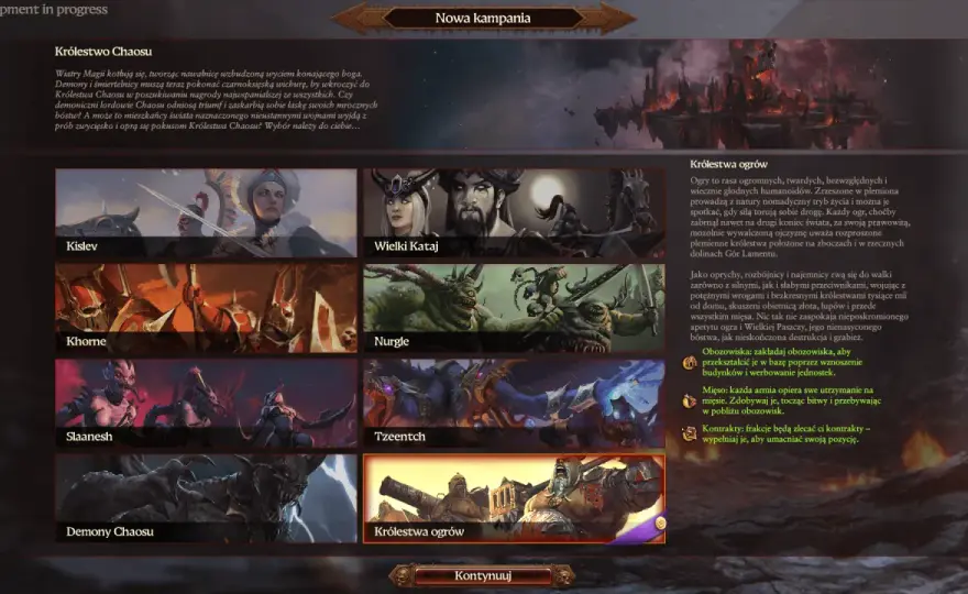 Total War Warhammer 3 - Jaką frakcję wybrać?