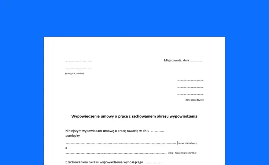 Okres wypowiedzenia umowy o pracę na czas określony - Ile trwa? Zasady