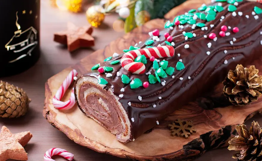 Bûche de Noël à congeler - La recette parfaite, sans stress