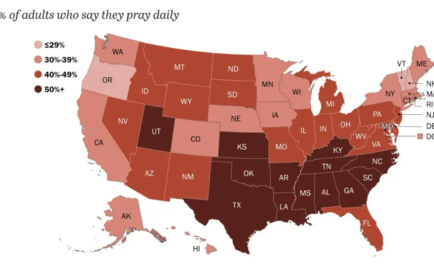 Religia w USA - jak zmienia się wiara i dlaczego ubywa chrześcijan?