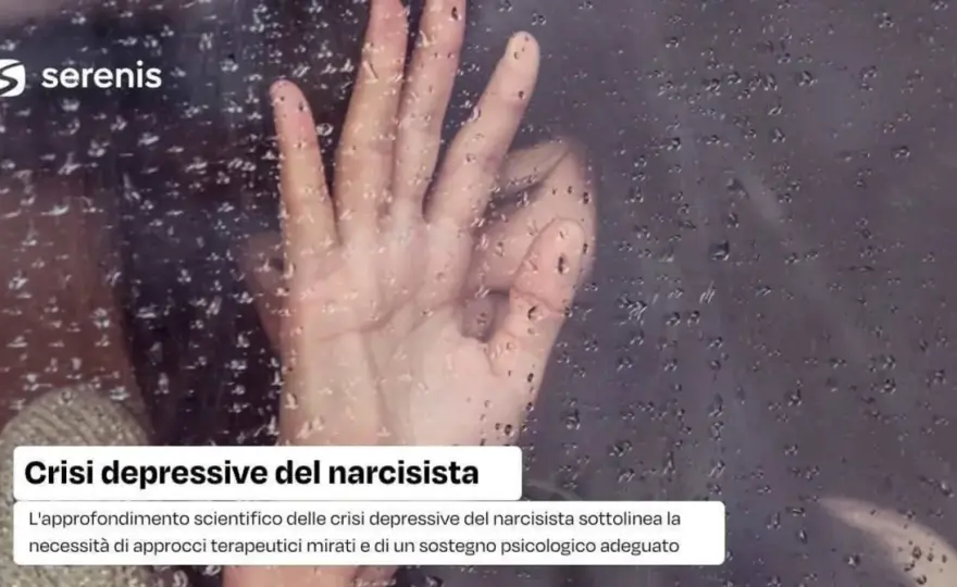 Crisi depressive del narcisista - segnali e cosa fare