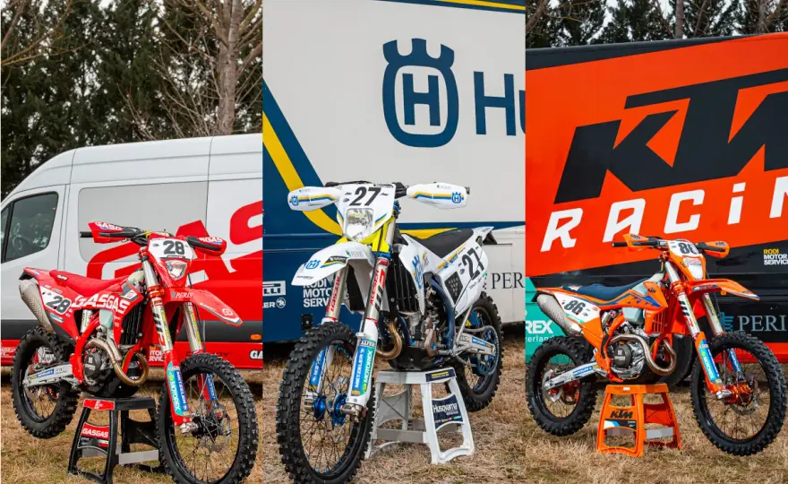 KTM, Husqvarna y GASGAS - cómo leer su gama y elegir bien