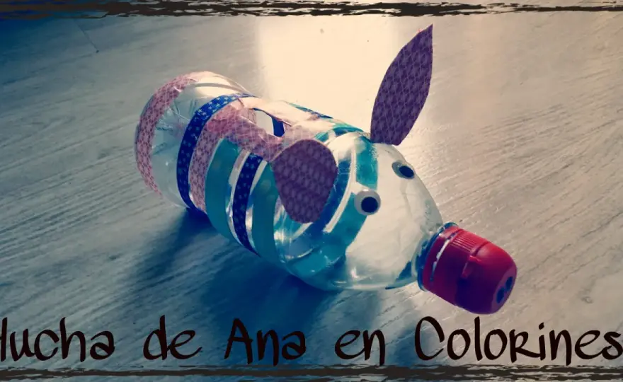 Cómo hacer una hucha de manualidades con materiales reciclados