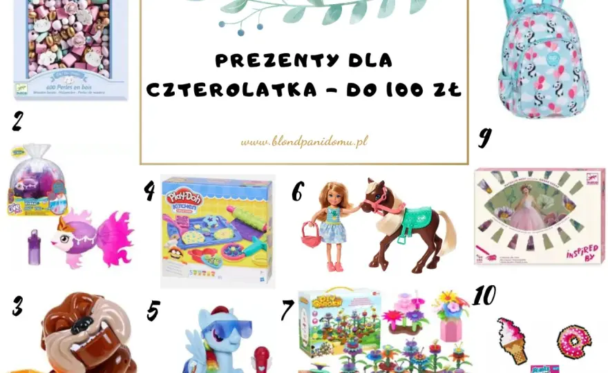 Jaki prezent dla czterolatki? Pomysły, które rozwijają i bawią!