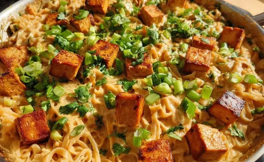 Makaron z tofu - szybki obiad bez mięsa, który naprawdę smakuje