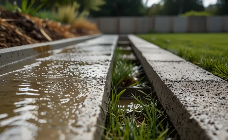 Korytka betonowe ściekowe: jak efektywnie odprowadzać wodę?