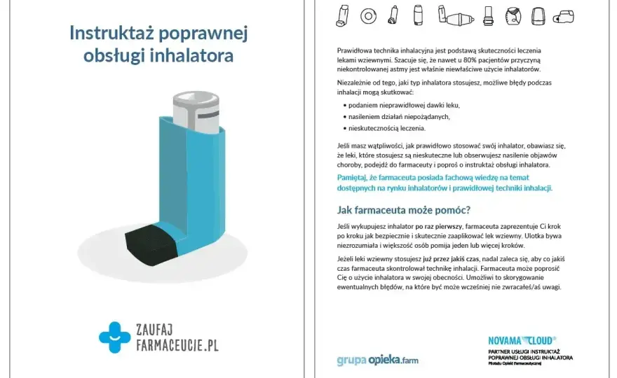 Budezonid z formoterolem w astmie i POChP - jak stosować?